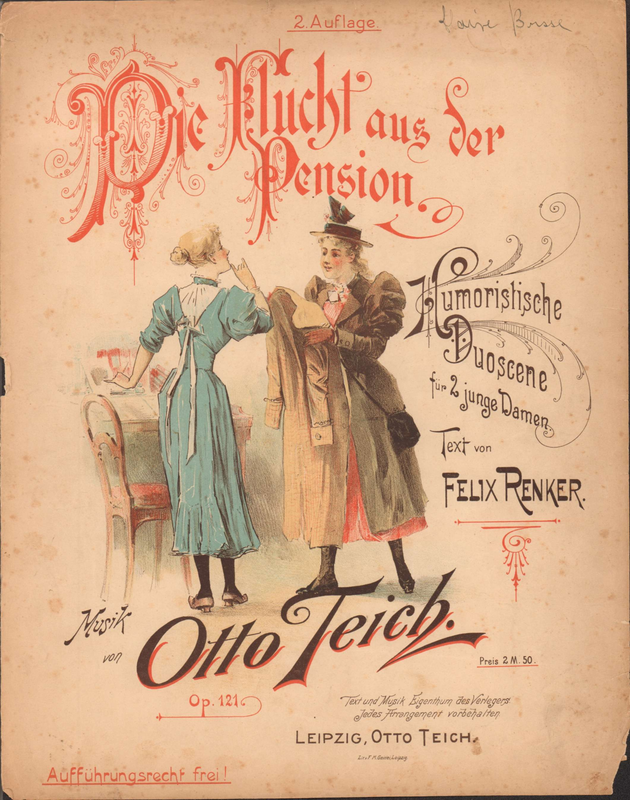 Die Flucht aus der Pension (Teich, Otto) IMSLP