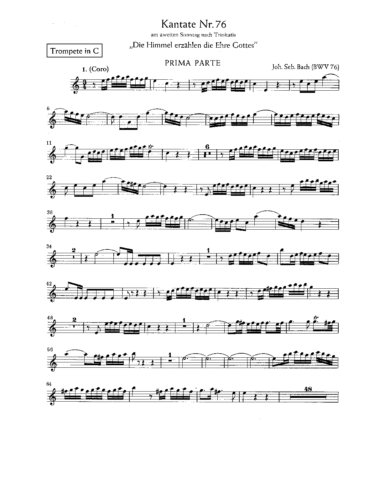 File:PMLP149577-Bach Die Himmel erzählen die Ehre Gottes, BWV 76 - Trumpet (C).pdf