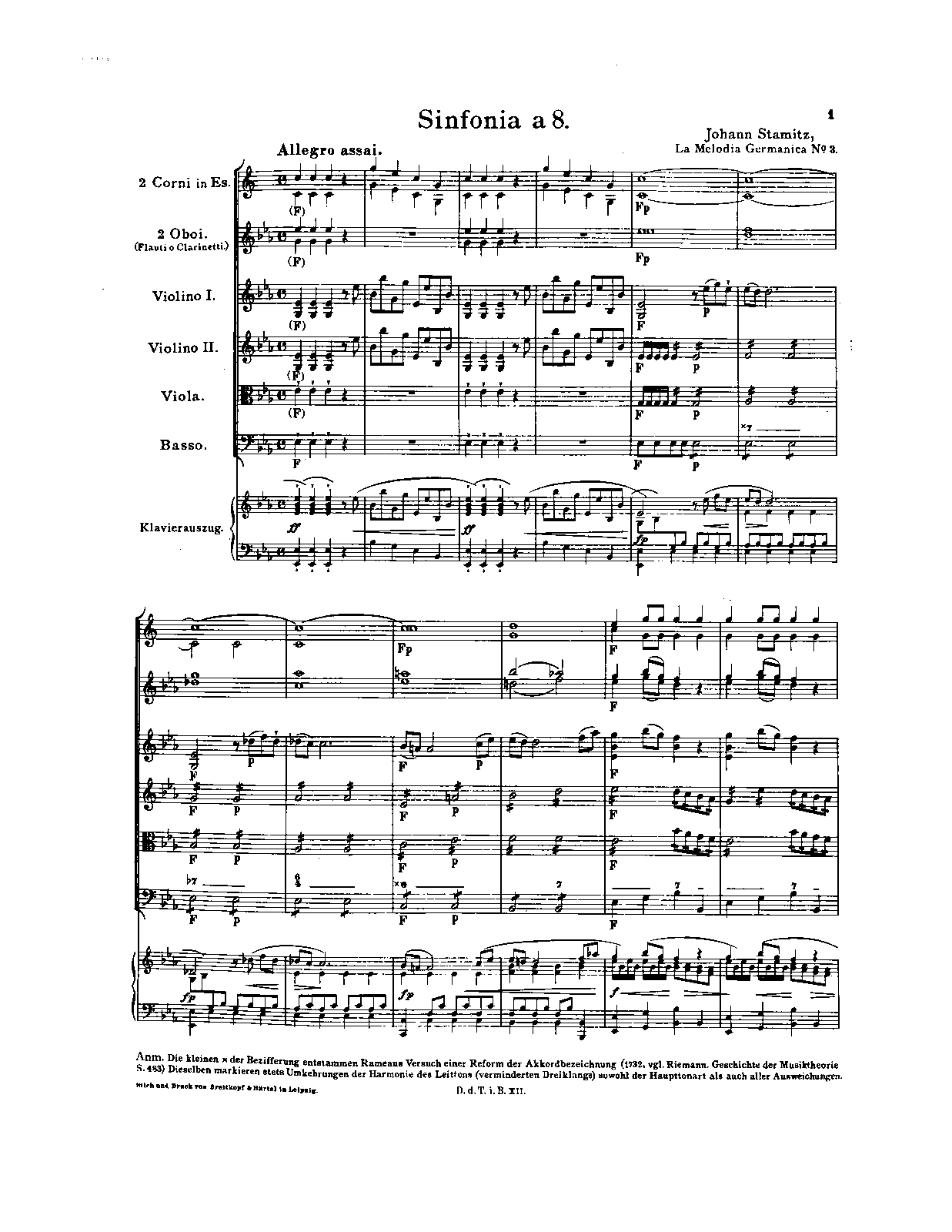 Symphony in e flat major dtb vii 2 1 stamitz johann imslp