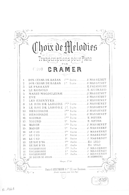 File:PMLP140864-Massenet - Esclarmonde - Selections Suite2 ArrHCramer2 PS.pdf