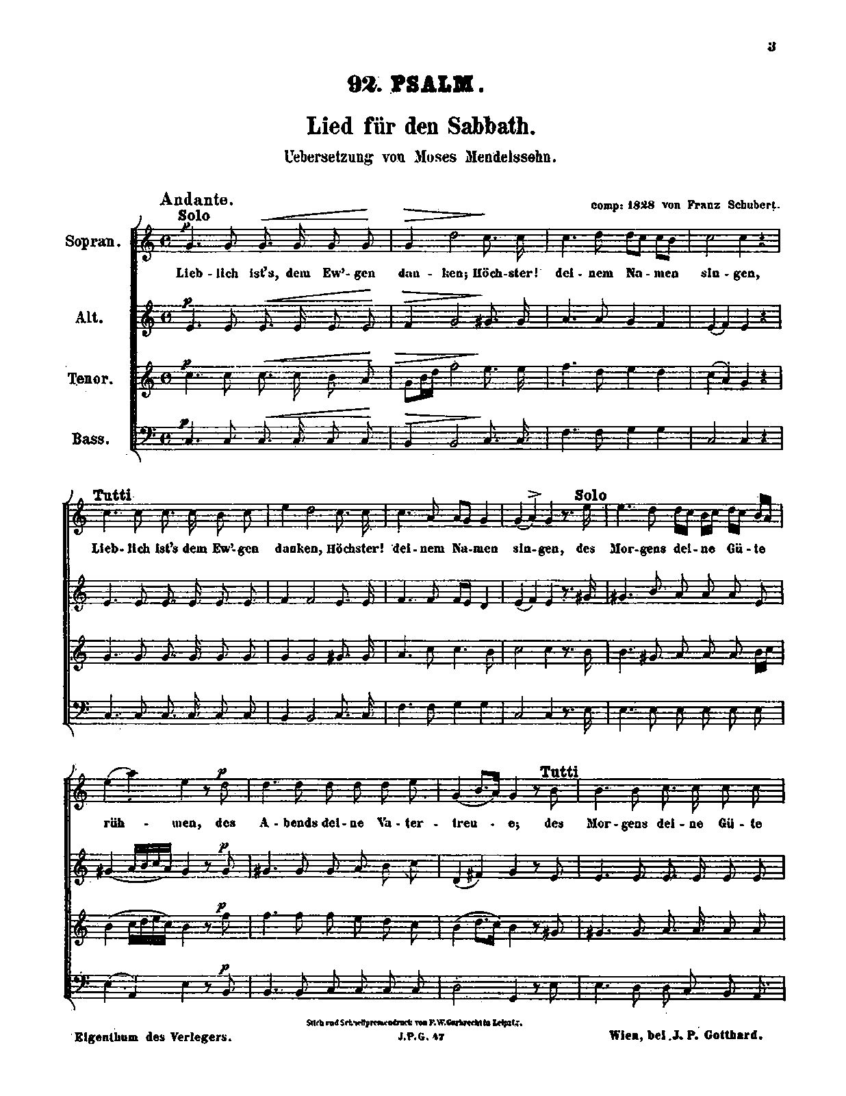 Der 92. Psalm