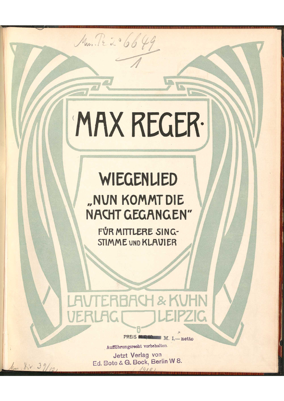Nun kommt die Nacht gegangen