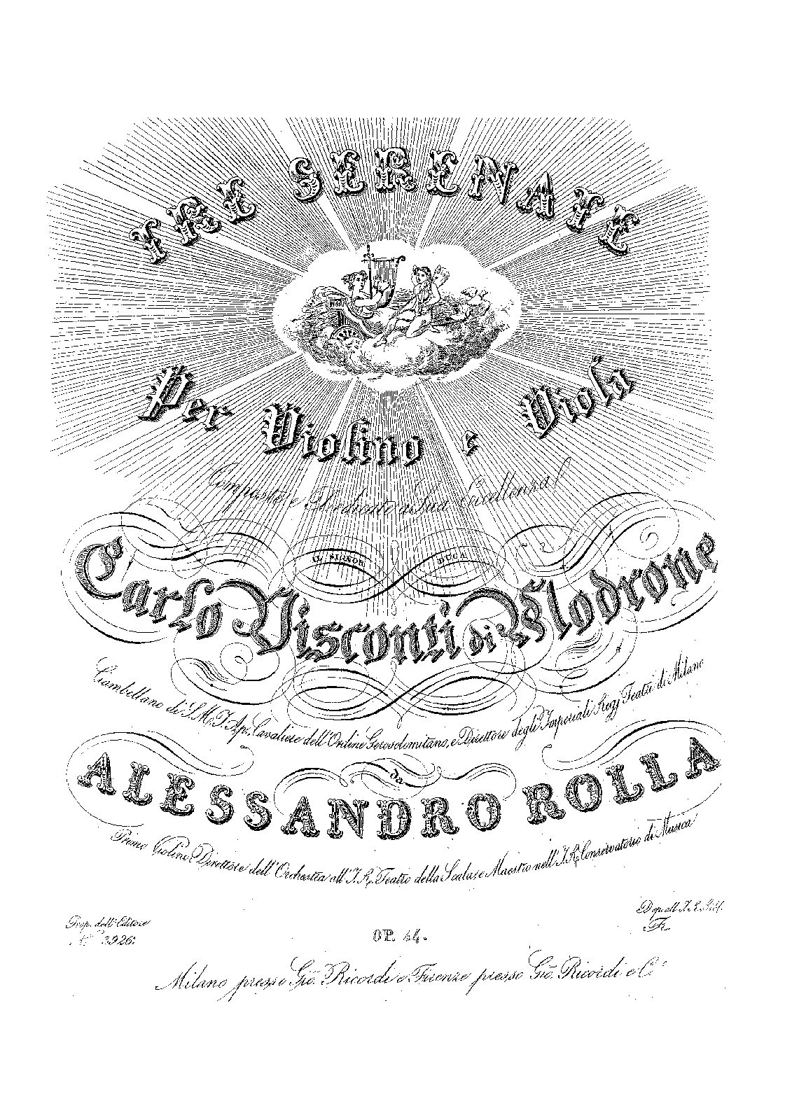 3 Serenades for Violin and Viola