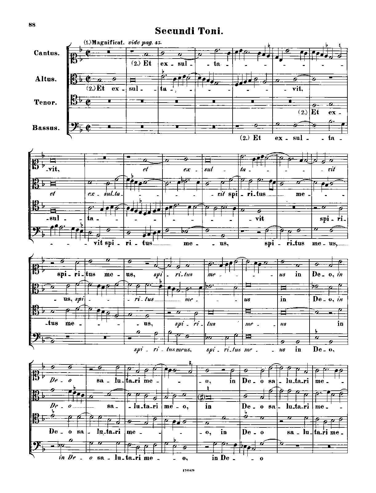 Magnificat secundi toni