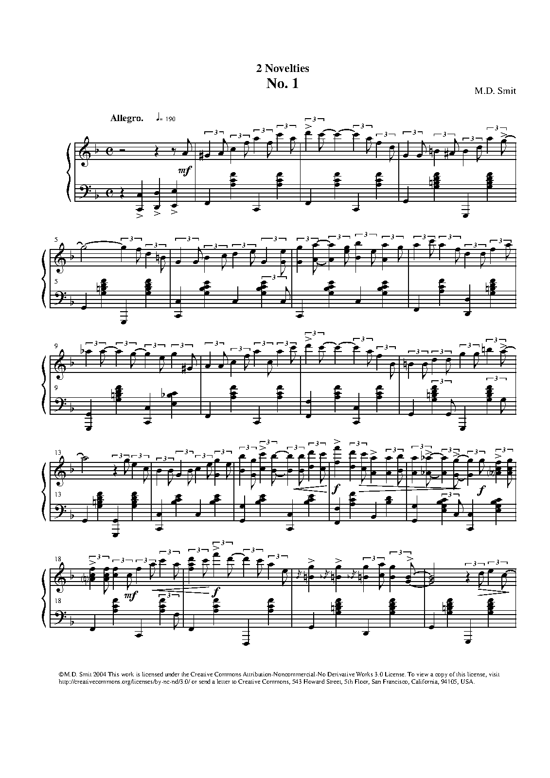 2 Novelties No.1, Op.3 No.11 (Smit, Maarten) IMSLP