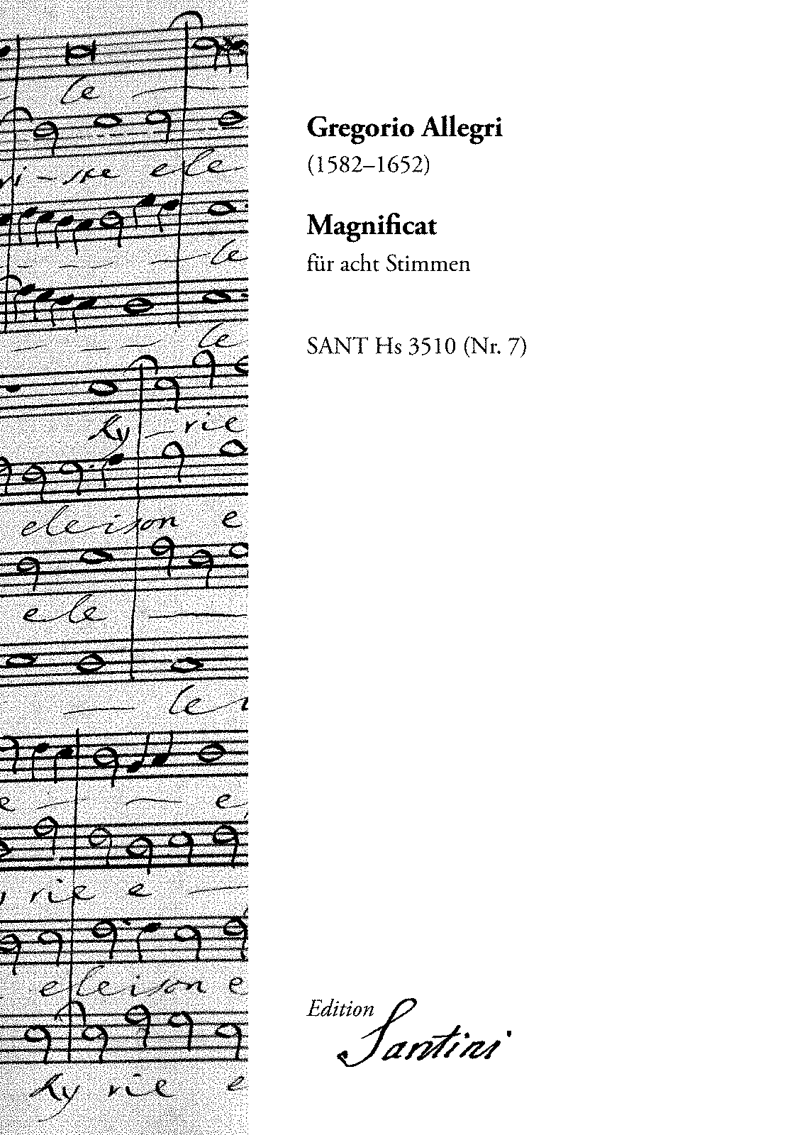 Magnificat (Allegri, Gregorio) - IMSLP