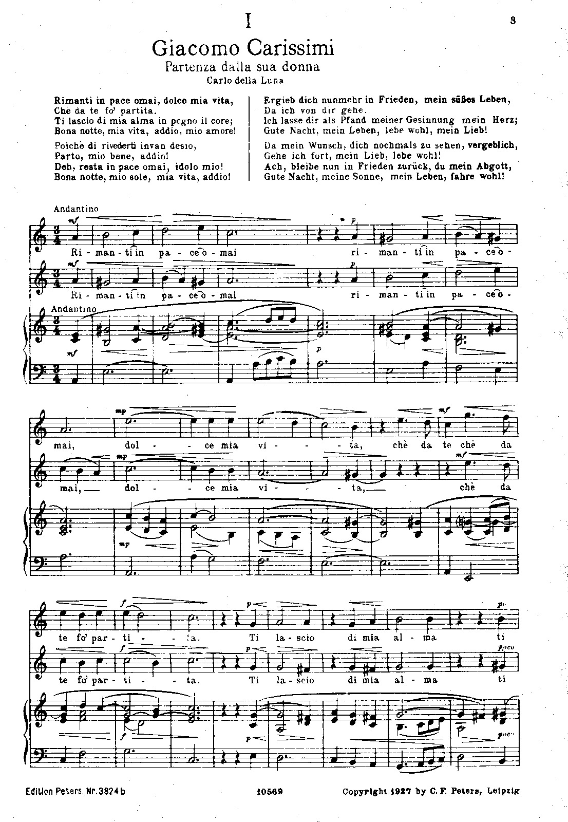 Duetti da Camera (Carissimi, IMSLP