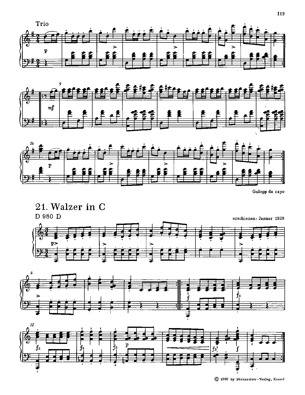 Waltz in C major