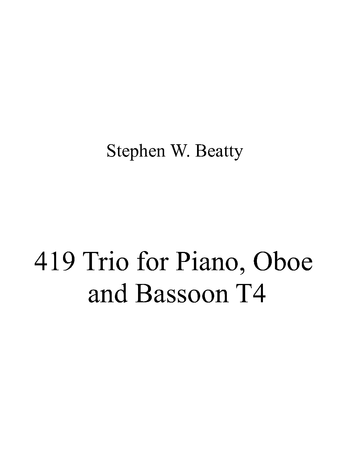 Trio for Oboe, Bassoon and Piano, Op.419 (Beatty, Stephen W.) IMSLP