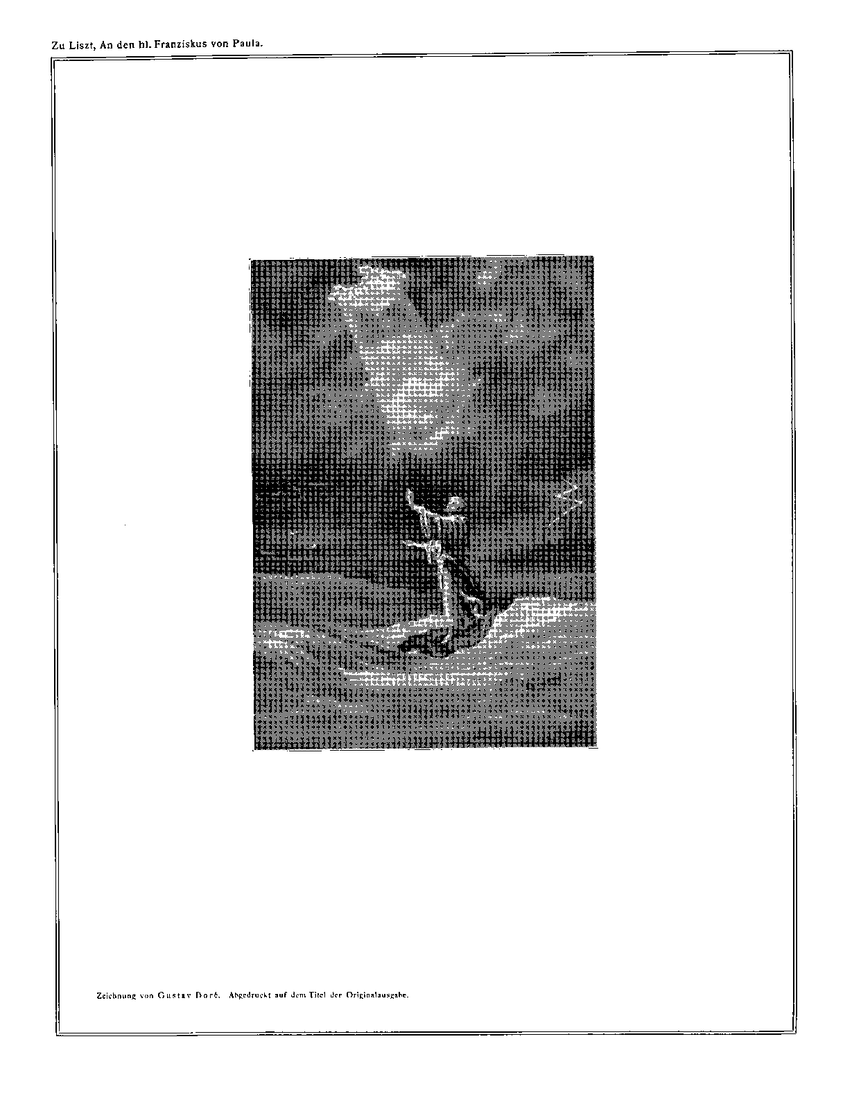 An den heiligen Franziskus von Paula