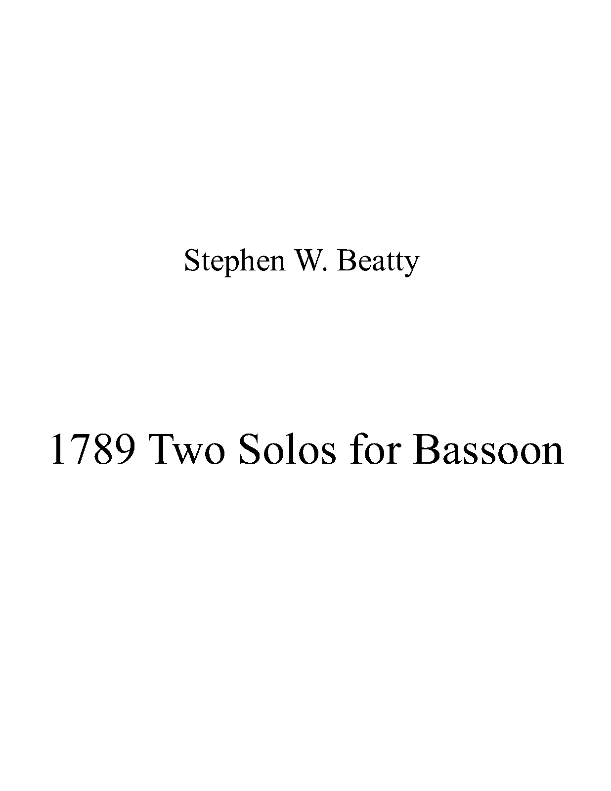 2 Solos for Bassoon, Op.1789 (Beatty, Stephen W.) IMSLP