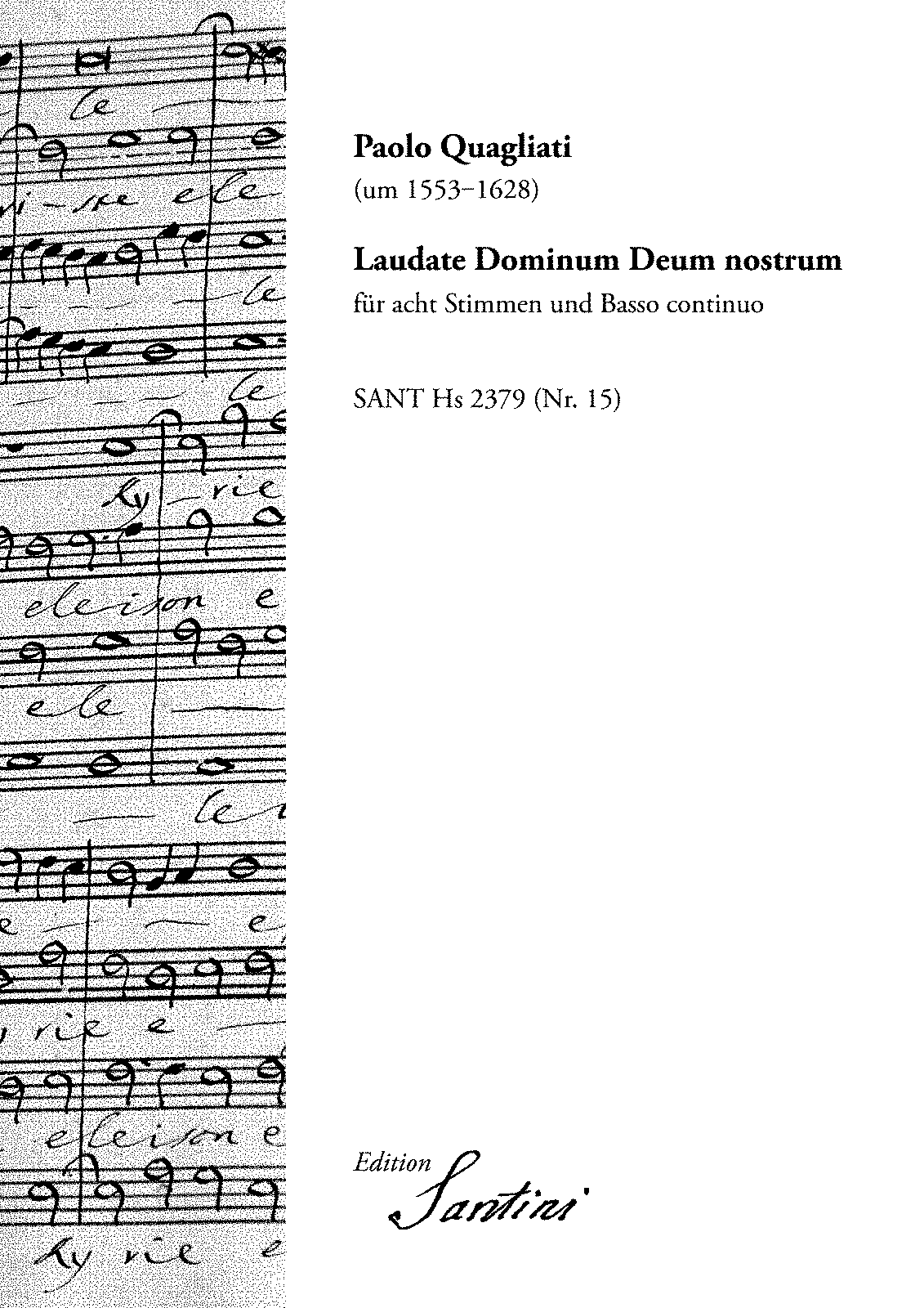 Laudate Dominum Deum Nostrum (Quagliati, Paolo) - IMSLP