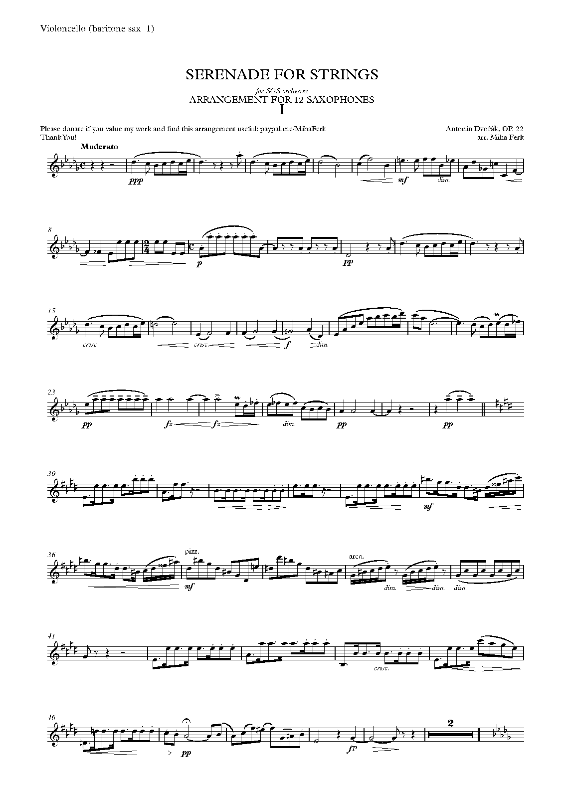 File:PMLP59797-Dvorak Serenade Possible without sopranino - Violoncello (baritone sax 1).pdf