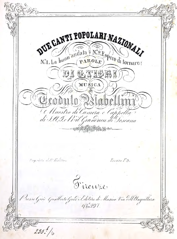 2 Canti popolari nazionali
