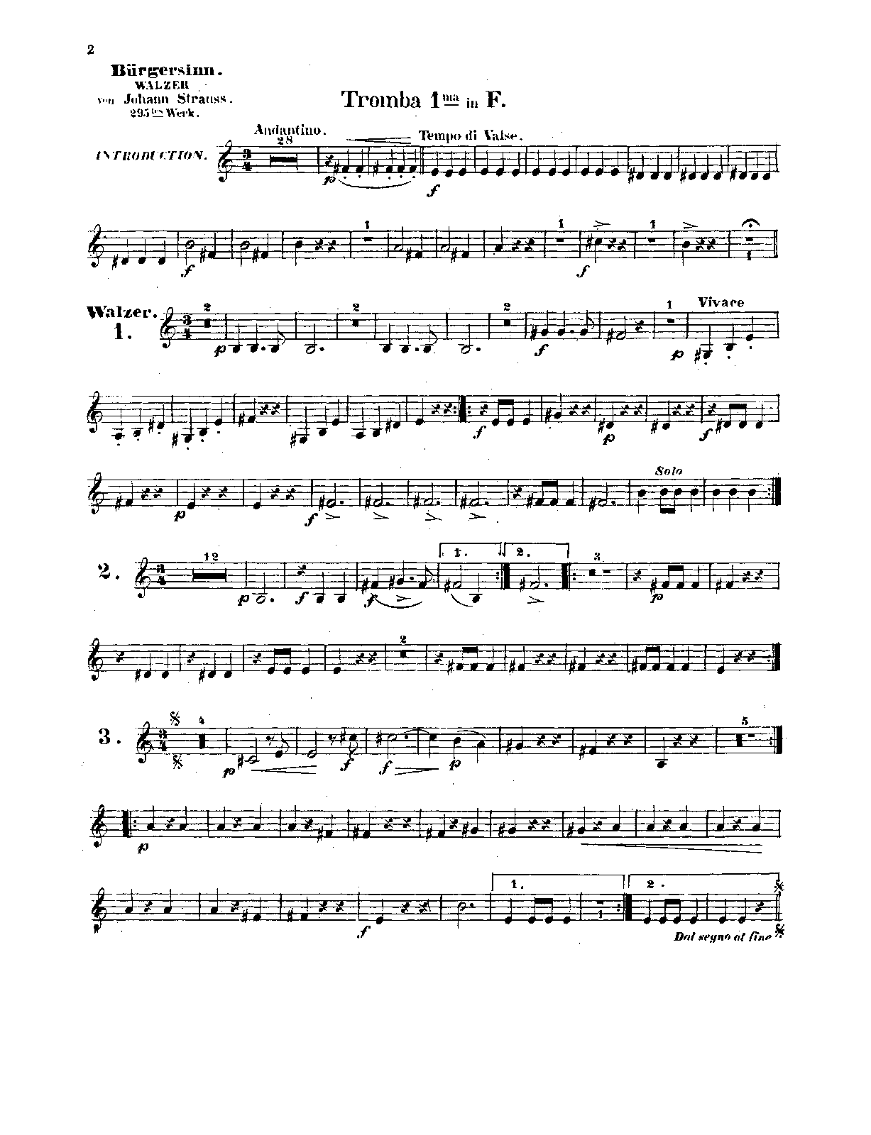 File:PMLP478581-Strauss Jr. Bürgersinn Walzer, Op.295 - Trumpet 1-2 (F).pdf