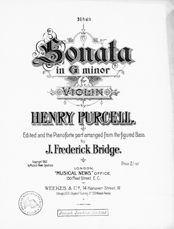 Trio Sonata in G minor