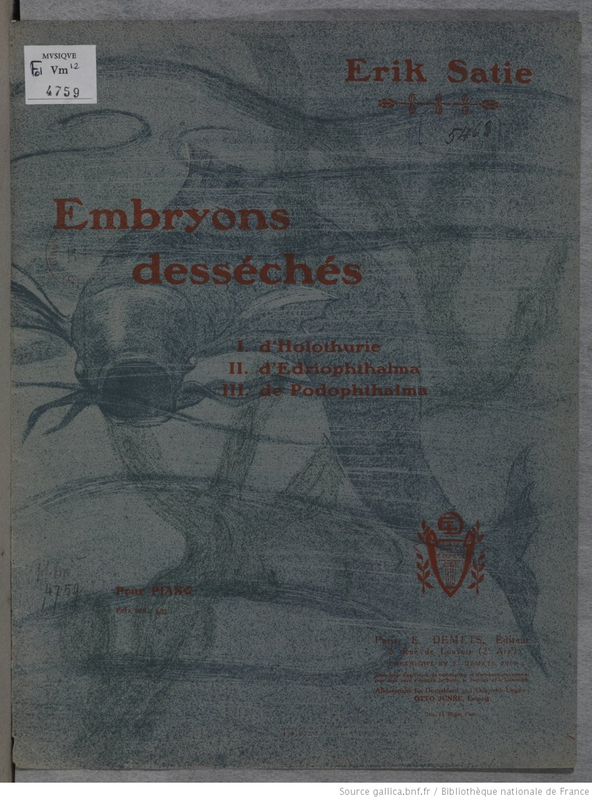 Embryons desséchés