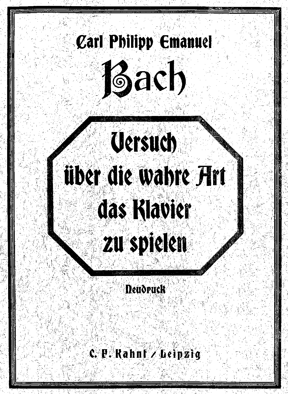 cpe bach essay on the true art of playing keyboard instruments imslp cpe bach essay on the true art of playing keyboard instruments imslp