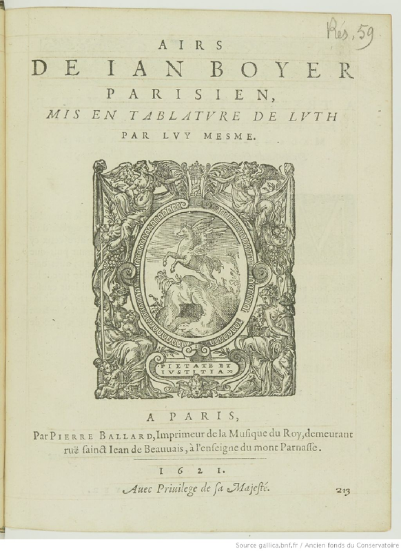 Airs de Ian Boyer, parisien