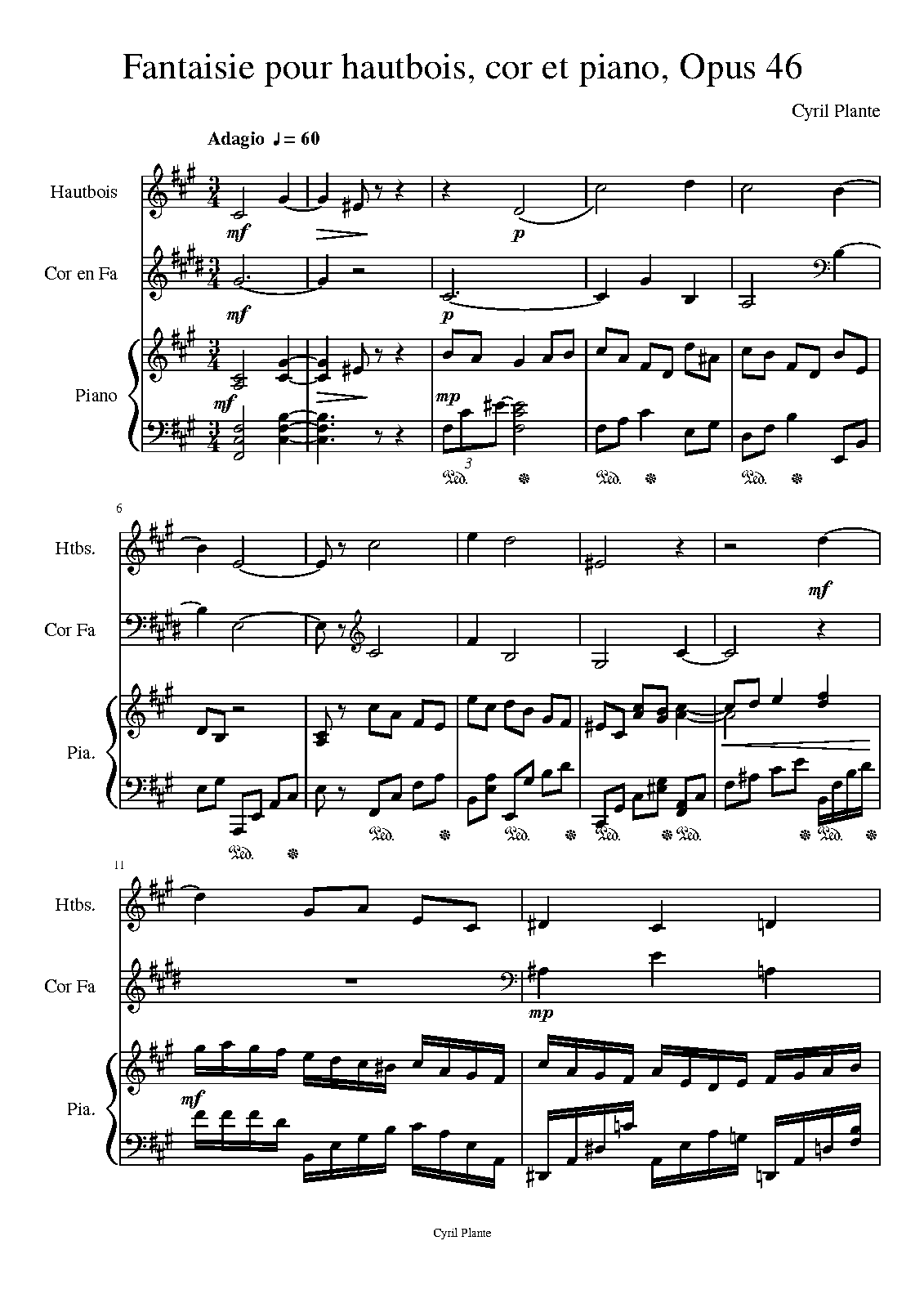 Fantaisie for Oboe, Horn and Piano, Op.46 (Plante, Cyril) IMSLP