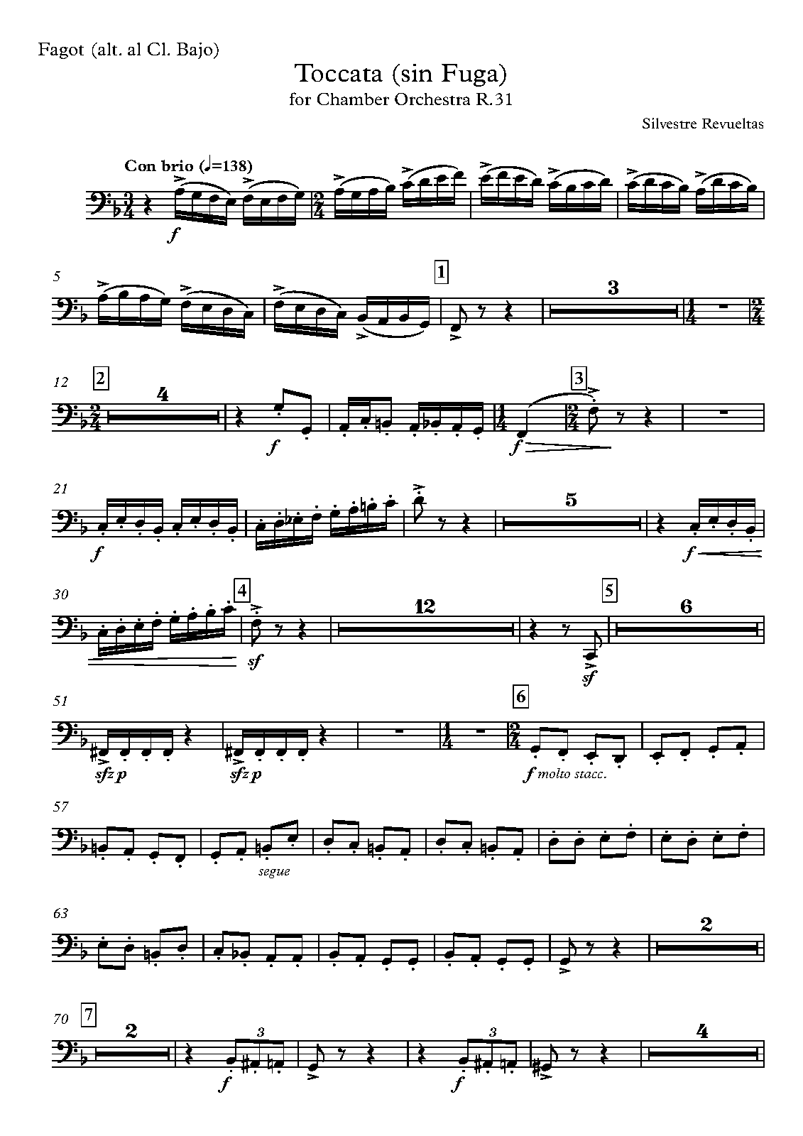 File:PMLP1022682-Revueltas - Toccata (sin Fuga) (Fagot alt. al Cl. Bajo).pdf