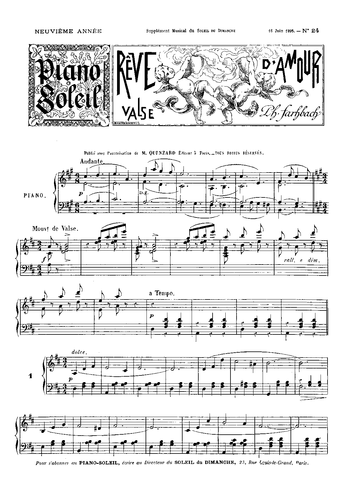 Träume der Liebe, Op.341 (Fahrbach Jr., Philipp) IMSLP