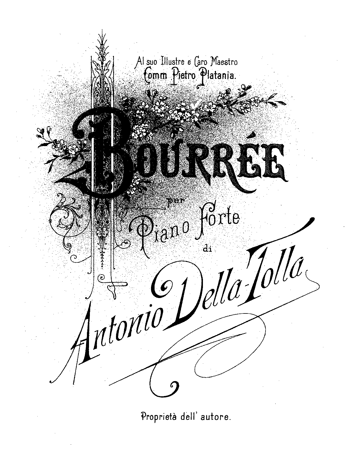 Bourrée (Della-Tolla, Antoine) - IMSLP