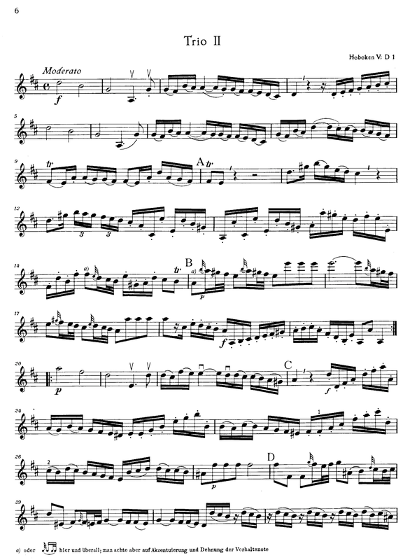 String Trio in D major, Hob.V:D1