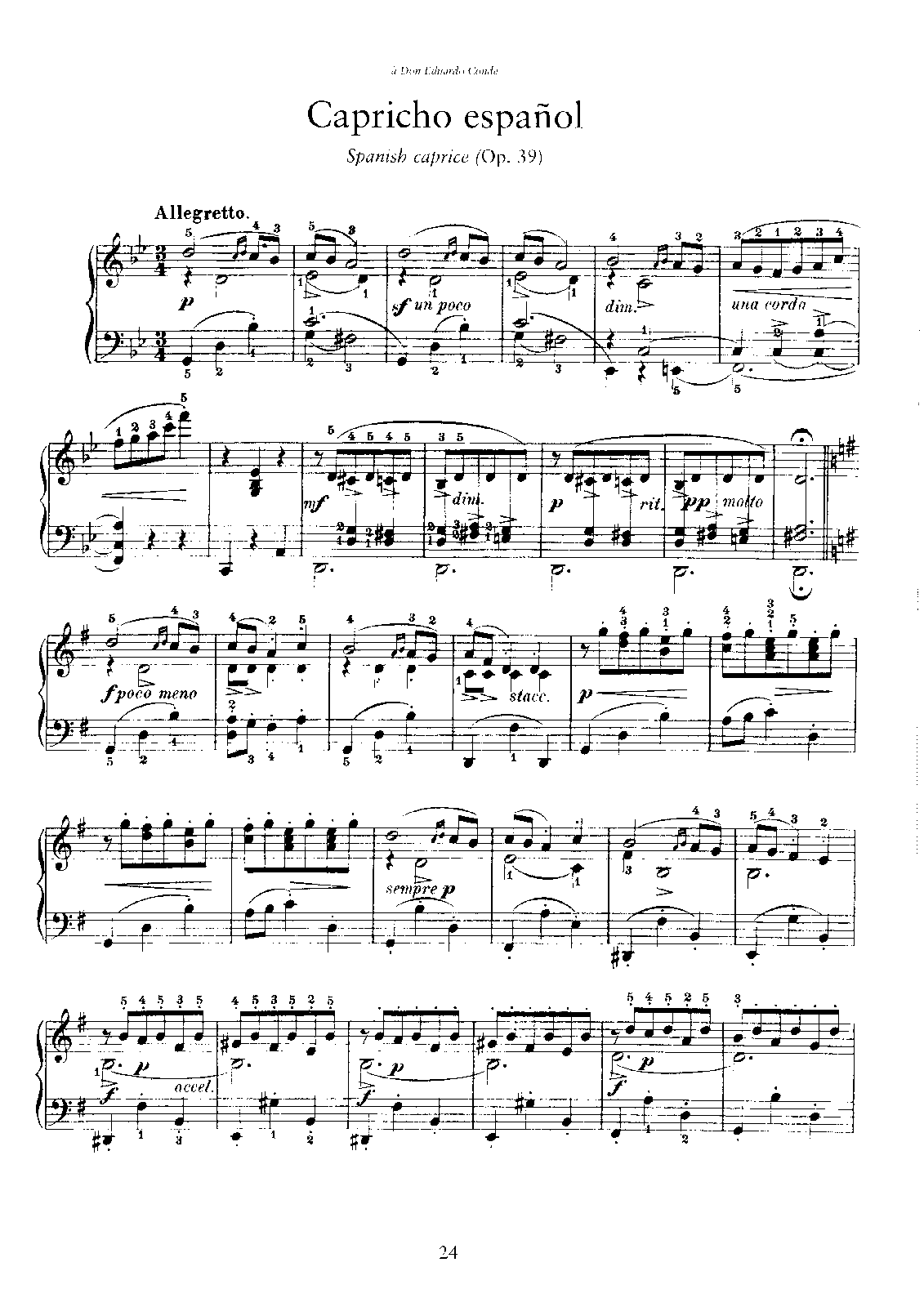 Capricho español