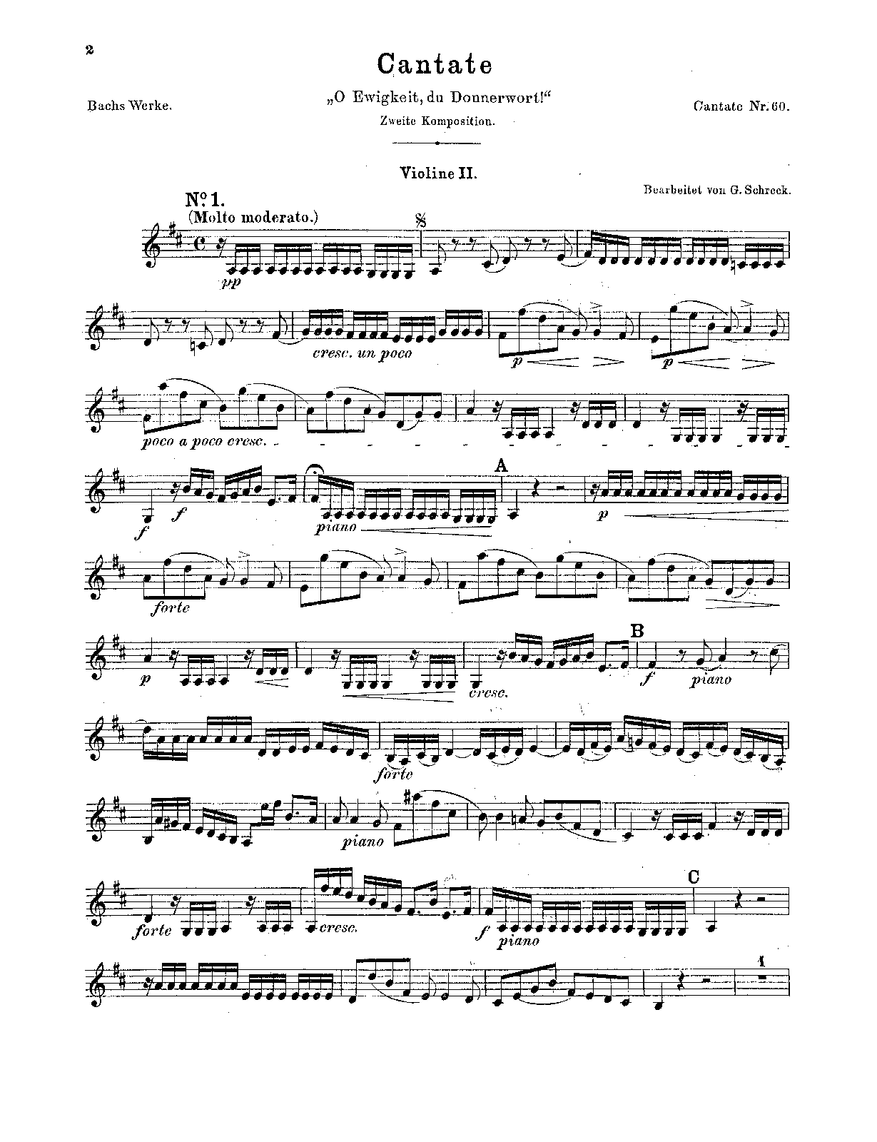 File:PMLP149306-Bach O Ewigkeit, du Donnerwort, BWV 60 - Violins II.pdf