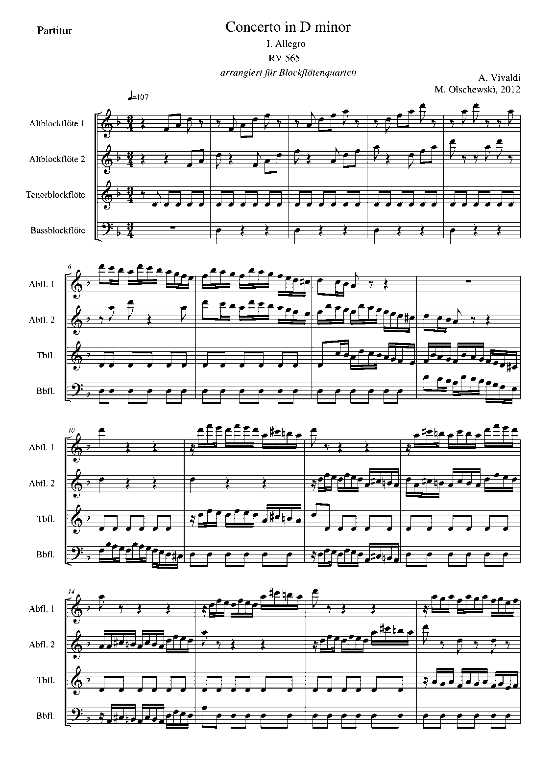 vivaldi a minor concerto vivaldi a minor concerto