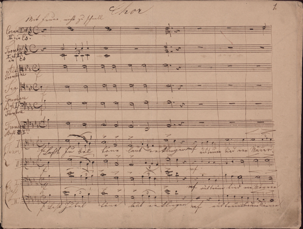 Lasst Jubeltöne laut erklingen