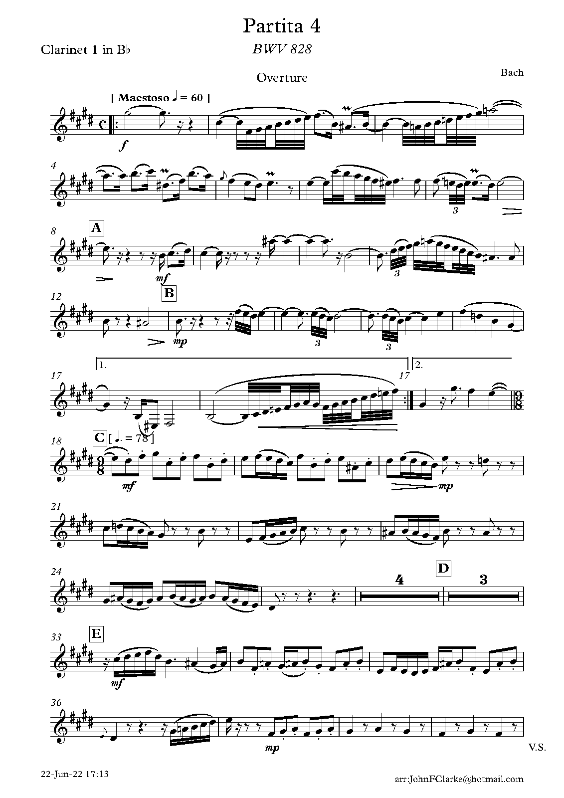 File:PMLP667915-828 Partita 4 Octet - Clarinet 1 in Bb.pdf