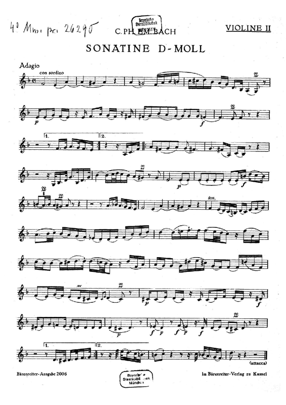 File:PMLP194910-Bach, CPE, Sonatina in D major, vl2.pdf