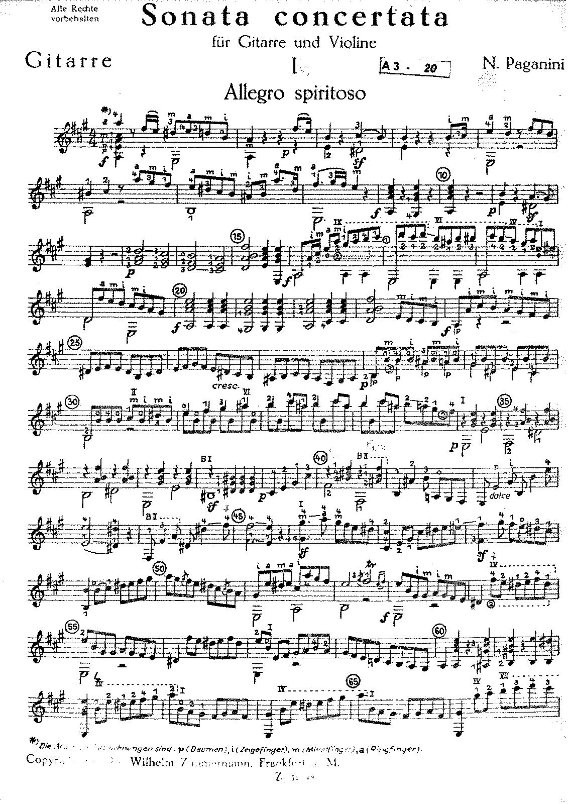 sheet violin 2009 music IMSLP (Paganini, Sonata concertata, MS  2 Niccolò)