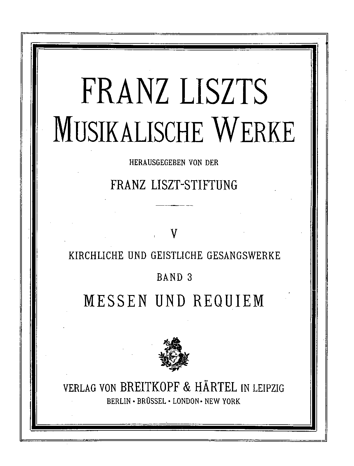 Missa quattuor vocum ad aequales