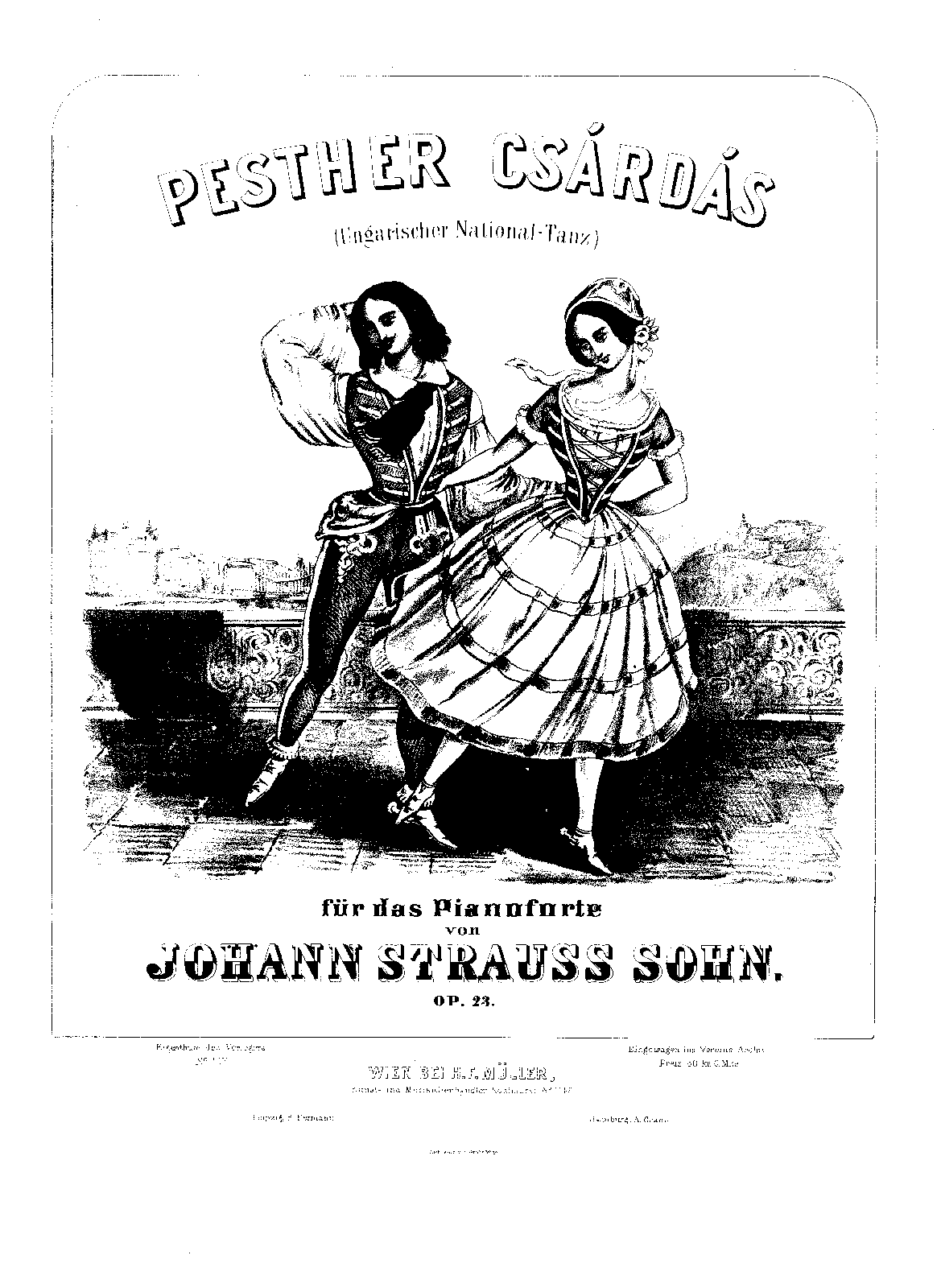 Pesther Csárdás, Op.23