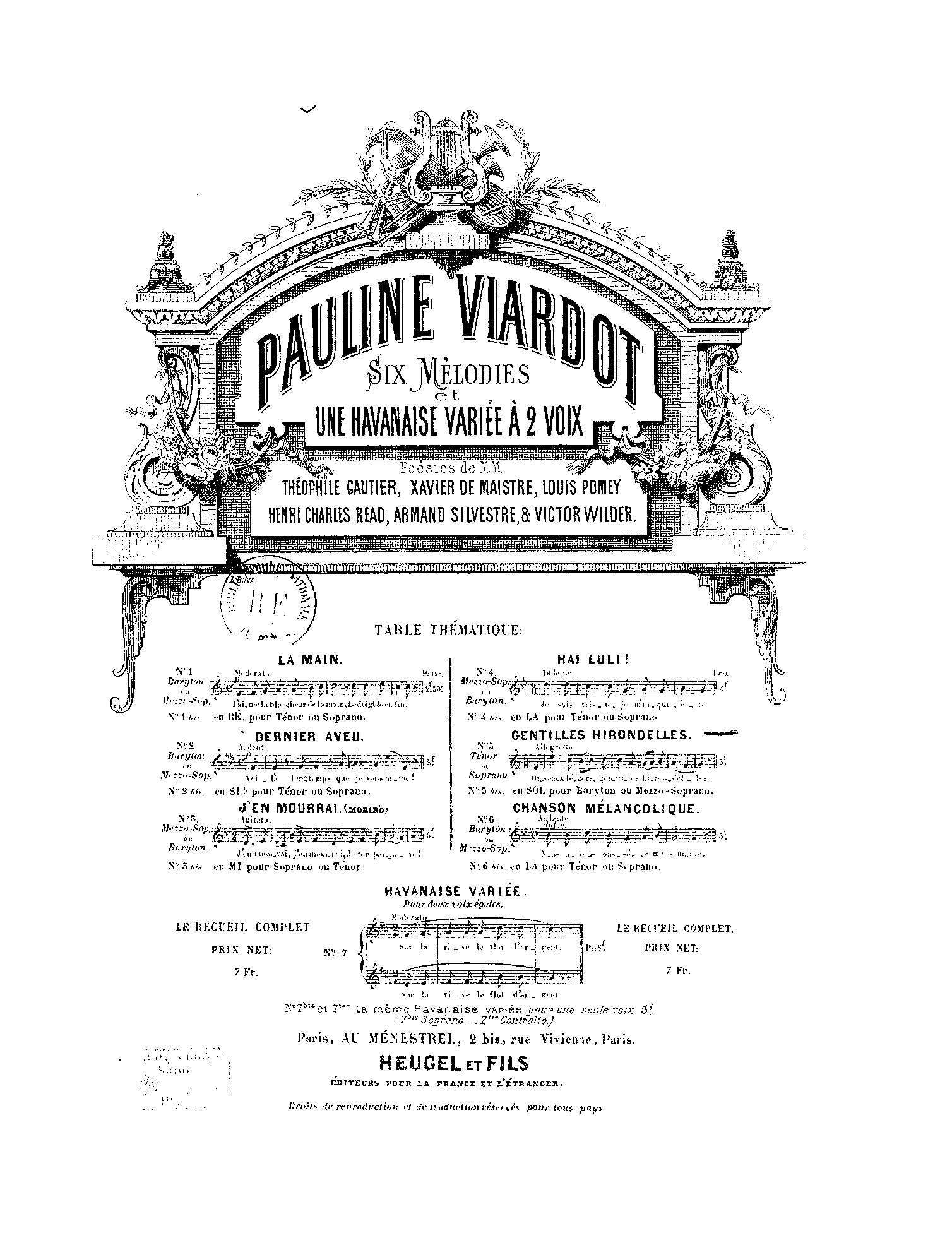 File:PMLP897950-Viardot - Mélodies (6) et une havanaise - No5 Gentilles hirondelles - vpf-BNF.pdf
