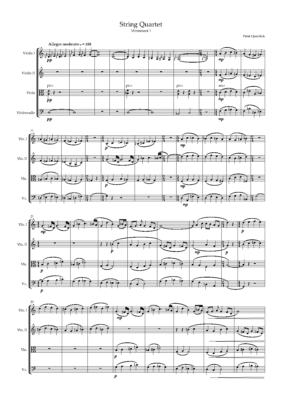 String Quartet (Quantick, Peter) IMSLP