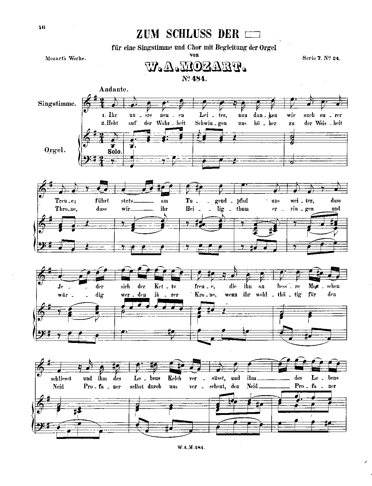 Ihr unsre neuen Leiter