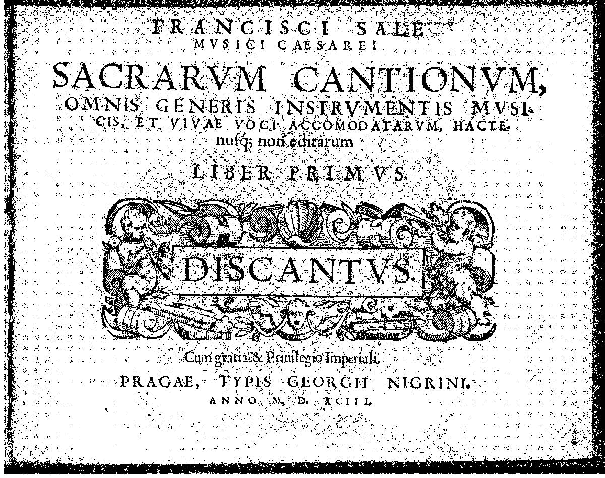 Sacrarum Cantionum, Liber 1 (Sale, Franz) IMSLP