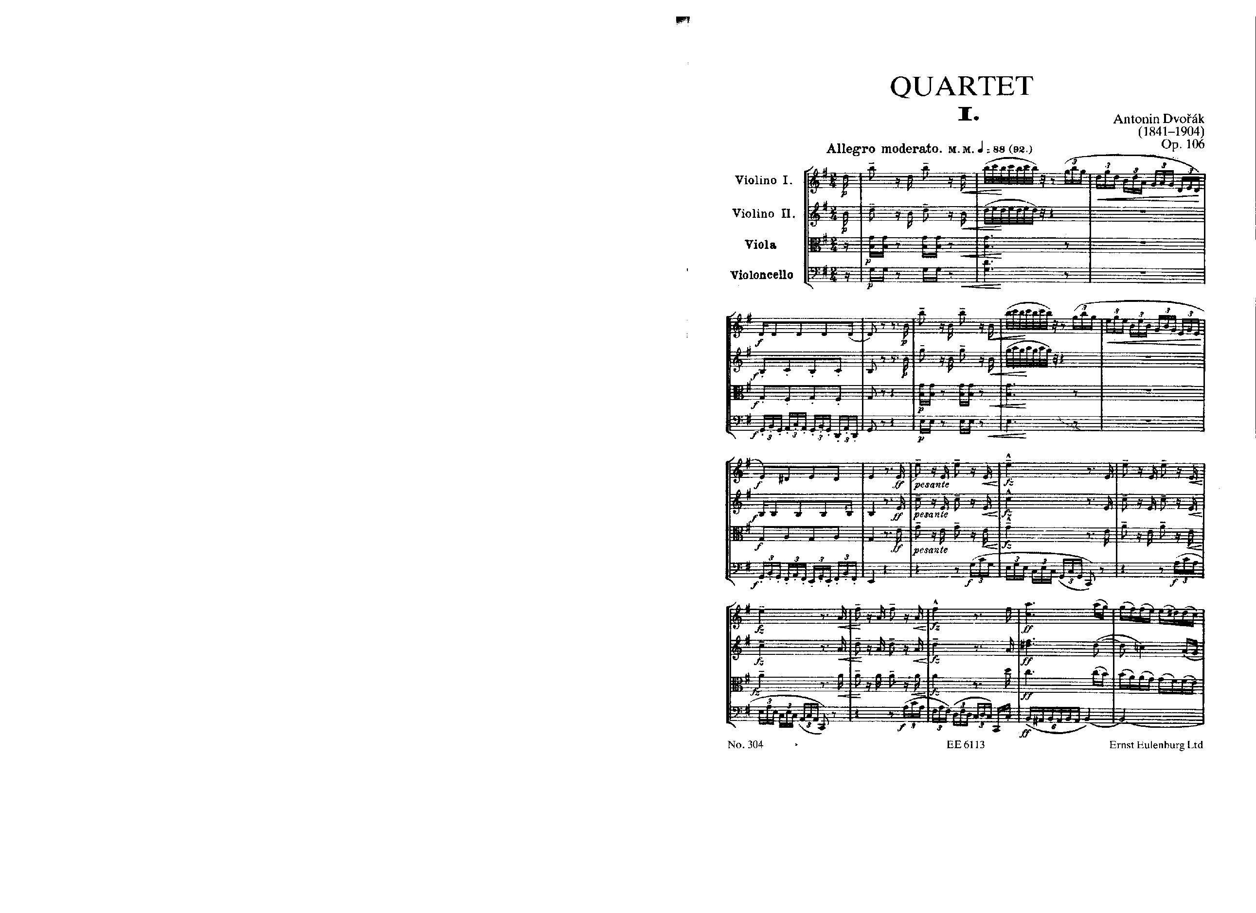 String Quartet No.13