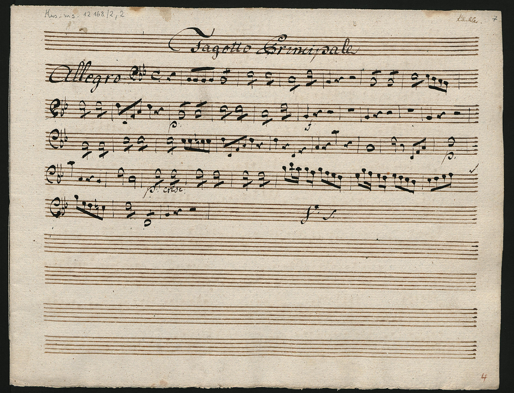 Bassoon Concerto in Bflat major (Küchler, Johann) IMSLP