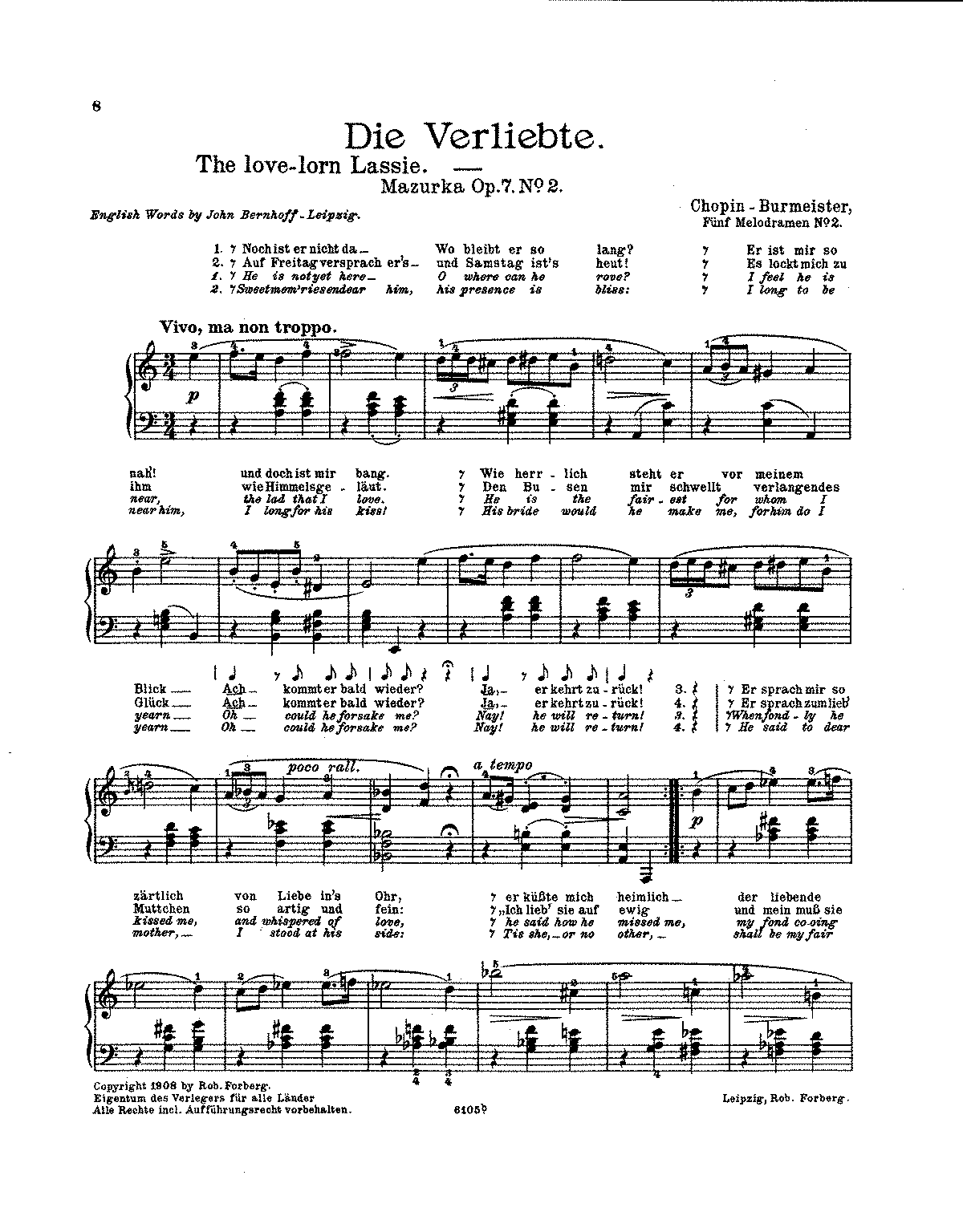 Mazurkas, Op.7 (Chopin, Frédéric) - IMSLP: Free Sheet Music PDF Download