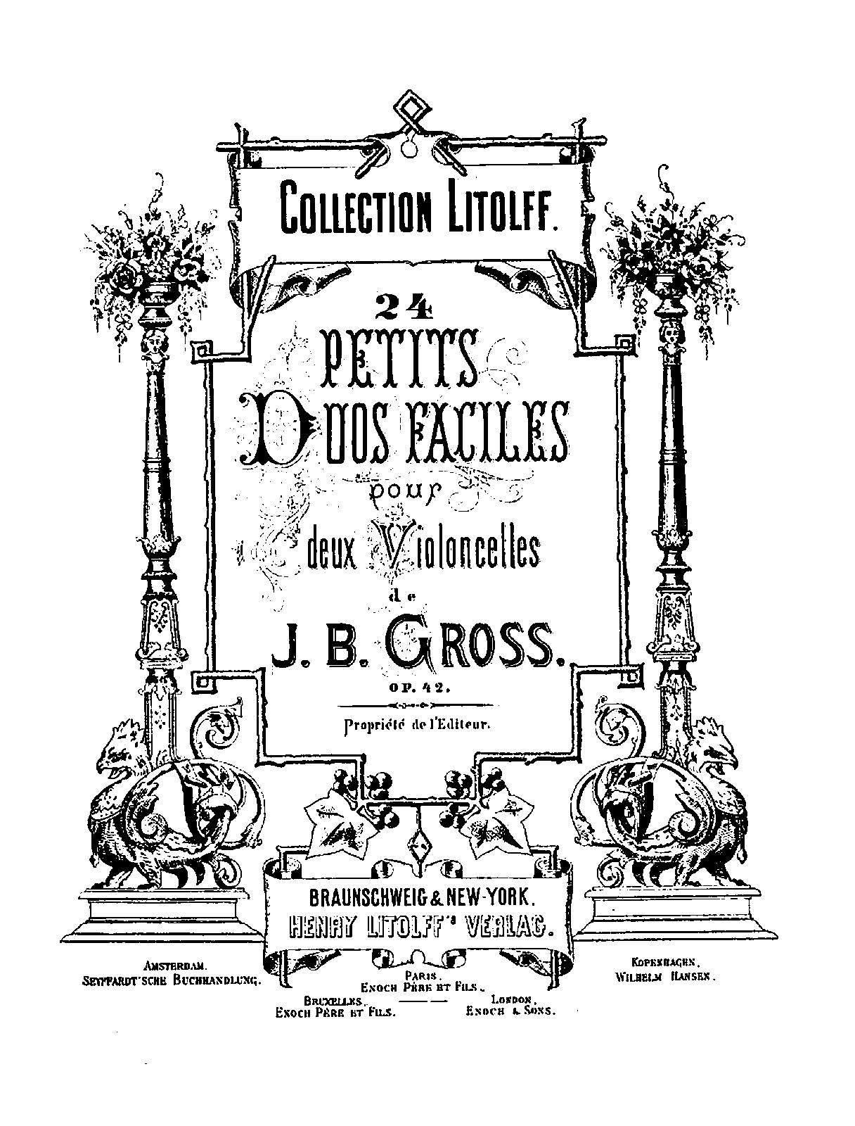 24 Small Easy Cello Duos