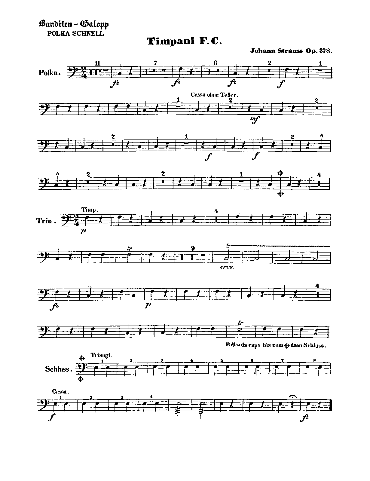 File:PMLP40222-Strauss Jr. Banditen-Galopp, Op.378 - Timpani, Triangle, Bass Drum, Snare Drum.pdf