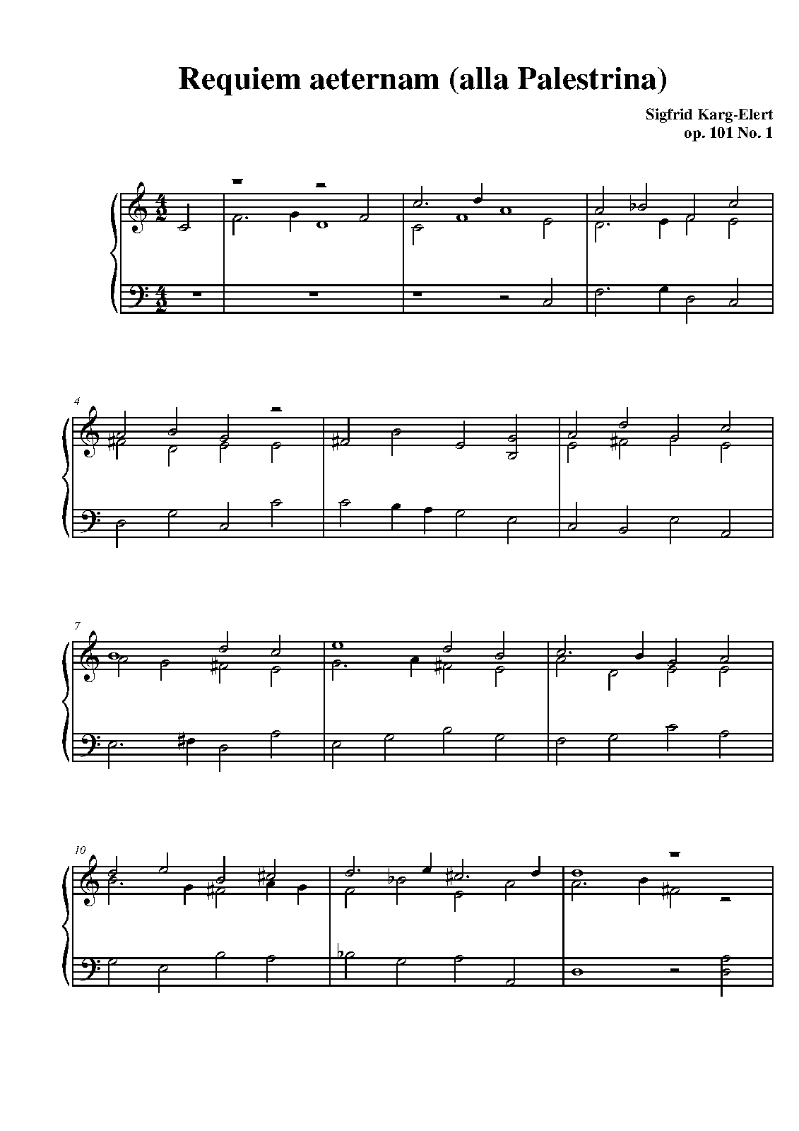 33 Portraits, Op.101 (KargElert, Sigfrid) IMSLP Free Sheet Music