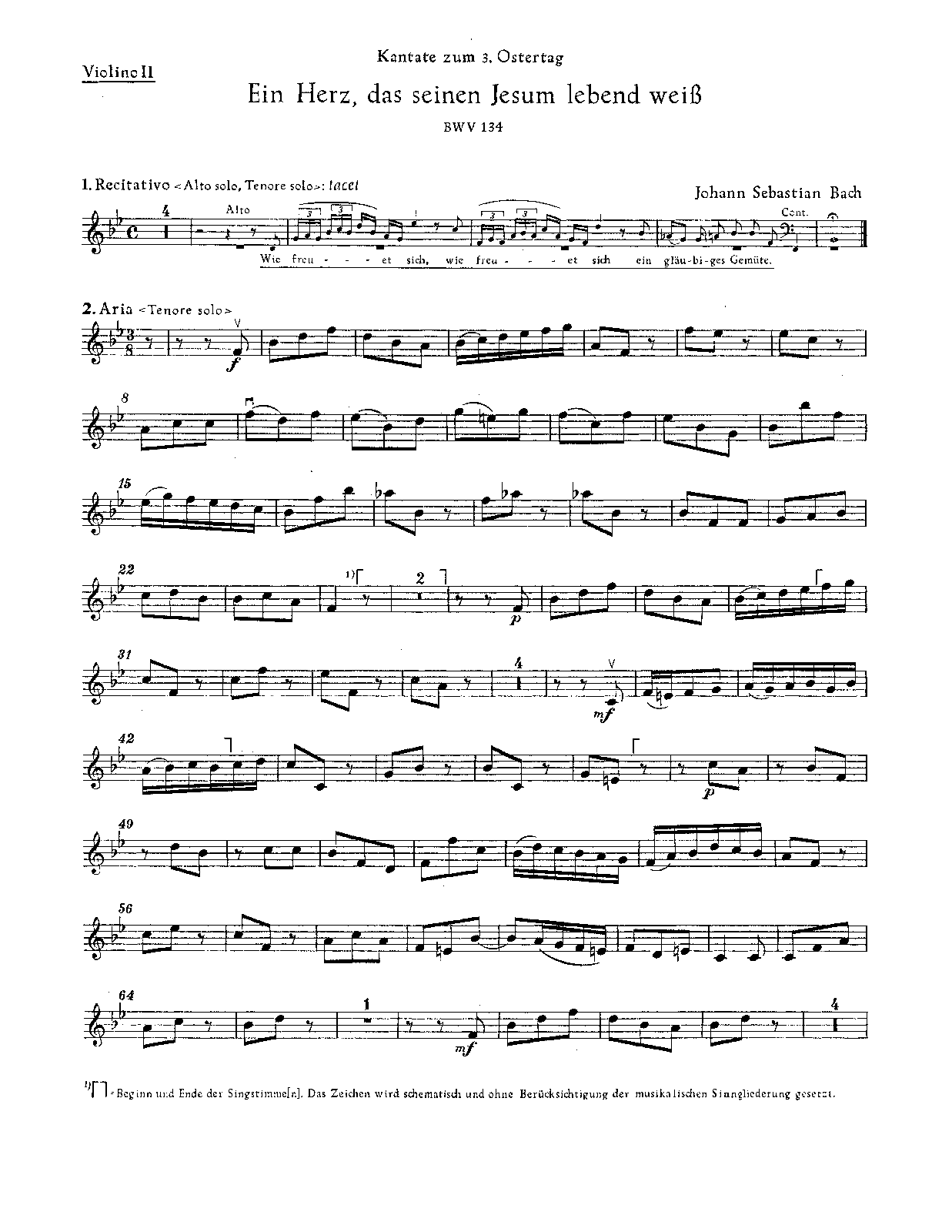 File:PMLP149918-Bach Ein Herz, das seinen Jesum lebend weiß, BWV 134 - Violins II.pdf