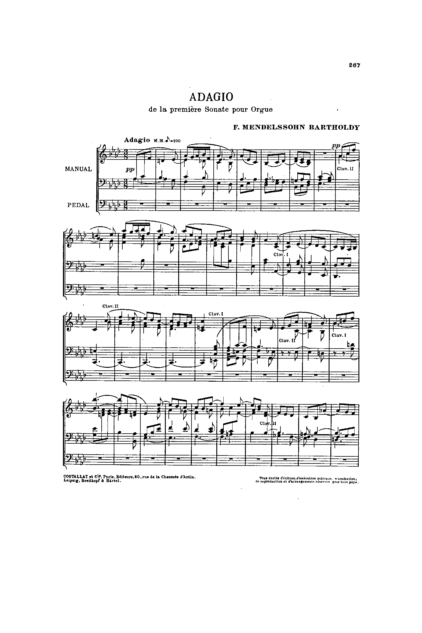 Organ Sonata No.1