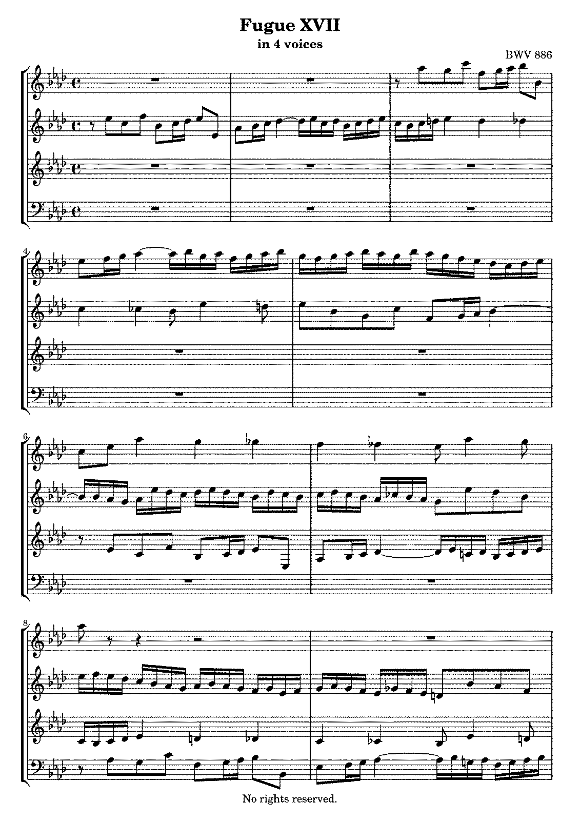 prelude and fugue in b flat major band pdf